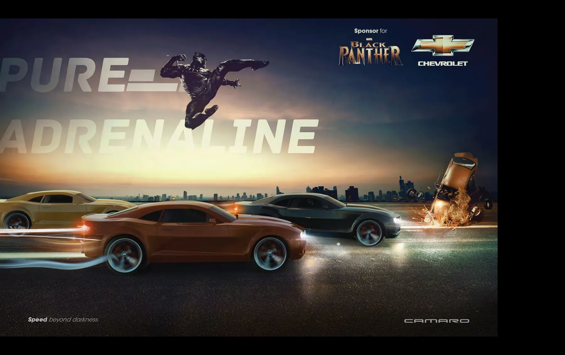 Chevrolet 'Pure Adrenaline' key visual